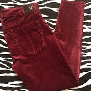 American Eagle Super Stretch Velvet Jeggings